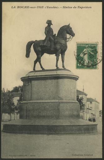La statue de Napoléon Ier.
